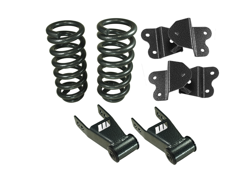 1988-98 Chevy and GMC C1500 Lowering Kit, 2" Front, 4" Rear 1988-98 Chevy and GMC C1500 Lowering Kit, 2" Front, 4" Rear