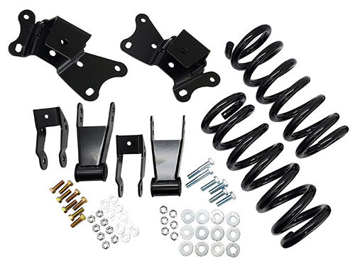 1989-1999 Chevy-GMC C3500 Lowering Kit - 3" Front/4" Rear 1989-1999 Chevy-GMC C3500 Lowering Kit - 3" Front/4" Rear