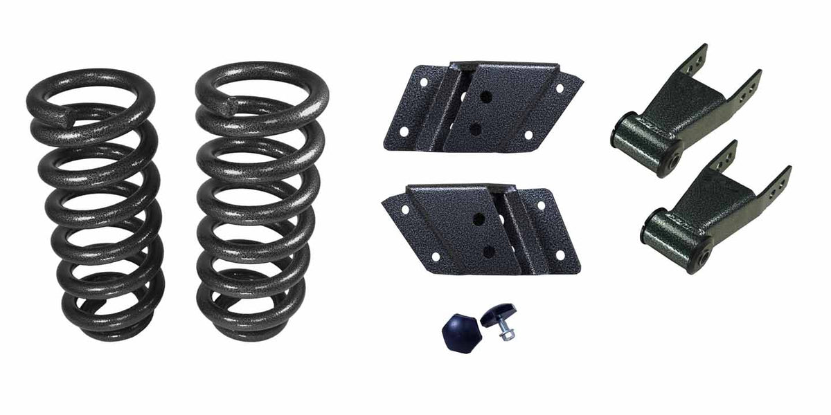 99-06 Chevy/GMC C1500 Best Buy Lowering Kit - 2" Front/4" Rear product photo 99-06 Chevy/GMC C1500 Best Buy Lowering Kit - 2" Front/4" Rear