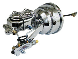 1960-72 GMC Truck and Chevy Truck Chrome Power Brake Booster Kit 1960-72 GMC Truck and Chevy Truck Chrome Power Brake Booster Kit