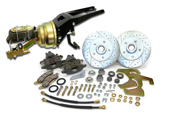 1947-53 Chevy Truck Front Power Disc Brake Conversion, 5 x 4.75" Bolt Pattern 1947-53 Chevy Truck Front Power Disc Brake Conversion, 5 x 4.75" Bolt Pattern