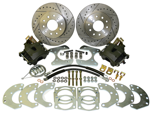 Ford 9" Rear Disc Brake Conversion Kit - 5 x 4.75" or 5 x 4.5" Bolt Pattern Ford 9" Rear Disc Brake Conversion Kit - 5 x 4.75" or 5 x 4.5" Bolt Pattern