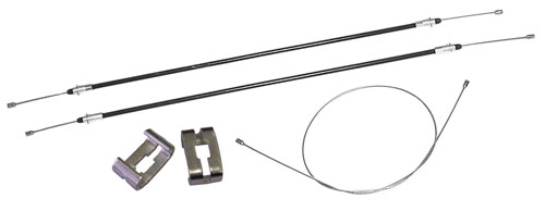 1955-57 Chevy Belair Emergency Brake Cable Set, Disc Brake Conversion product photo 1955-57 Chevy Belair Emergency Brake Cable Set, Disc Brake Conversion