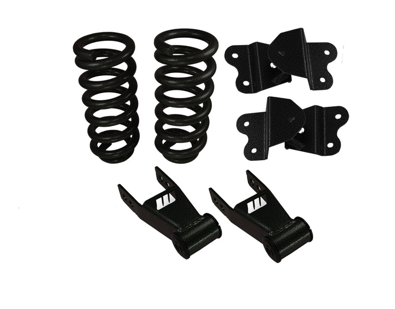 1973-91 Chevy/GMC C3500 Lowering Kit - 2" Front/4" Rear 1973-91 Chevy/GMC C3500 Lowering Kit - 2" Front/4" Rear