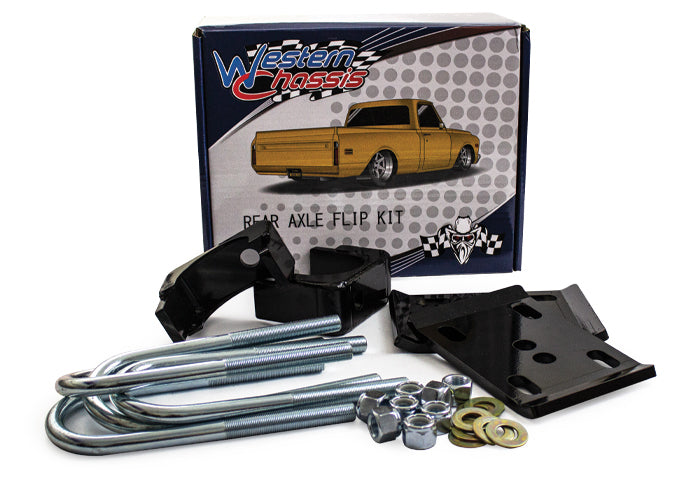 1973-87 Chevy C10 and GMC C15 Truck Rear Flip Kit, 5" drop 1973-87 Chevy C10 and GMC C15 Truck Rear Flip Kit, 5" drop