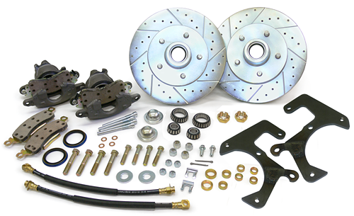 1957-64 Ford F100 Truck Front Disc Brake Conversion Wheel Kit product photo 1957-64 Ford F100 Truck Front Disc Brake Conversion Wheel Kit