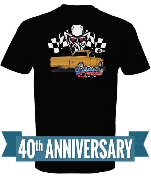 Western Chassis 40th Anniversary T-Shirt Western Chassis 40th Anniversary T-Shirt
