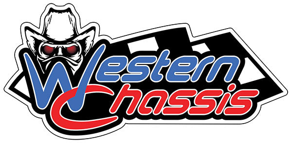 Western Chassis Logo Sticker product photo Western Chassis Logo Sticker
