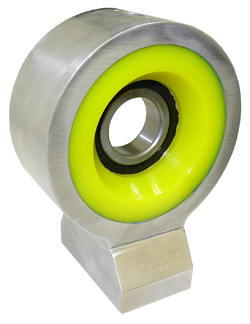 1958-64 Chevy Impala Billet Carrier Bearing with Polyurethane insolator 1958-64 Chevy Impala Billet Carrier Bearing with Polyurethane insolator