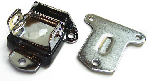 Chevrolet V-8 Engine Motor Mount, Polyurethane, Chrome, Pair Chevrolet V-8 Engine Motor Mount, Polyurethane, Chrome, Pair