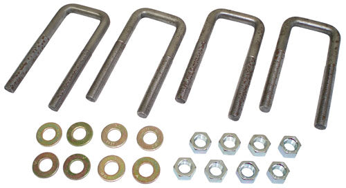 1947-55 Chevy Truck Leaf Spring Ubolt Set, Front 1947-55 Chevy Truck Leaf Spring Ubolt Set, Front