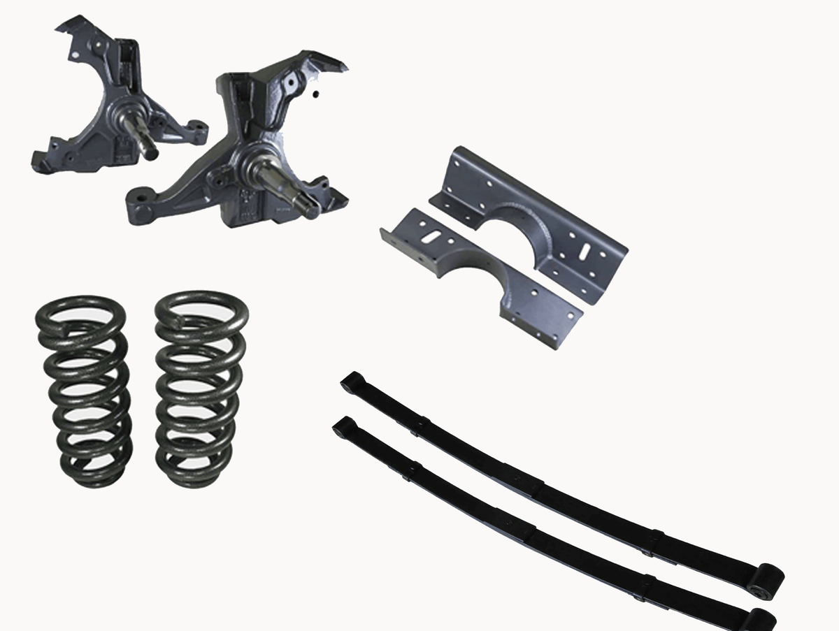 1988-98 Chevy C1500 Extended Cab Truck Deluxe Lowering Kit product photo 1988-98 Chevy C1500 Extended Cab Truck Deluxe Lowering Kit