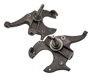 Western Chassis - 1982-04 Chevy S10 & GMC S15, Drop Spindle - 2" Drop view 1