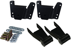 1973-87 Chevy C10 and GMC C15 Truck, Hanger and Shackle Kit, 4" drop view 2
