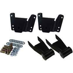 1973-87 Chevy C10 and GMC C15 Truck, Hanger and Shackle Kit, 4" drop view 1