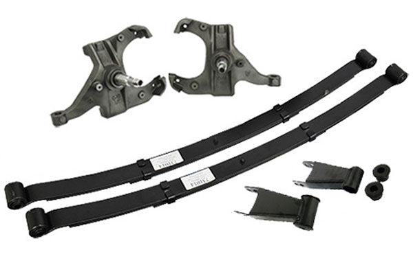 1973-91 Chevy/GMC C3500 Deluxe Lowering Kit - 3" Front/5" Rear