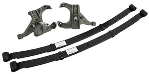 1973-87 Chevy/GMC C10 Lowering Kit - 2.5" Front/4" Rear, 1.25" Rotor, 52" Leaf Spring view 1