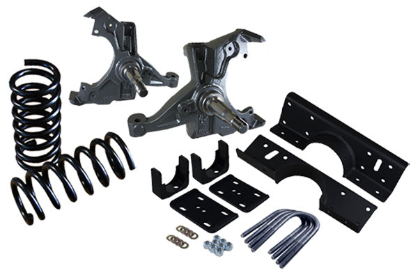 1988-91 Chevy-GMC C1500 Regular Cab Deluxe Lowering Kit - 3" Front / 5" Rear