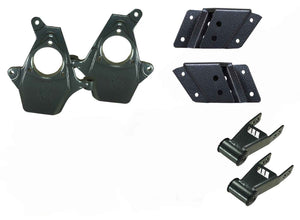 99-06 Chevy / GMC C1500 Deluxe Lowering Kit - 2" Front / 4" Rear view 2