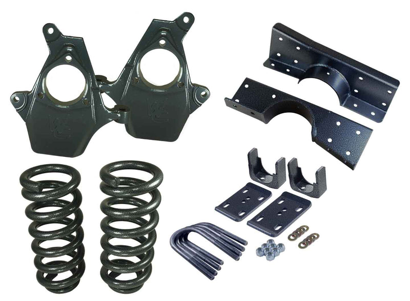 99-06 Chevy / GMC C1500 Deluxe Lowering Kit - 3" Front / 4" Rear
