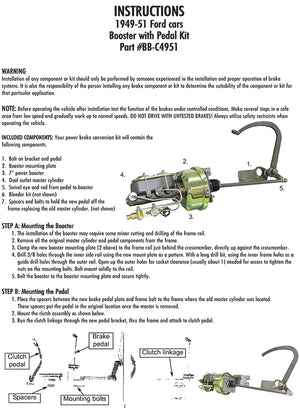 1949-51 Ford Power Brake Conversion view 3