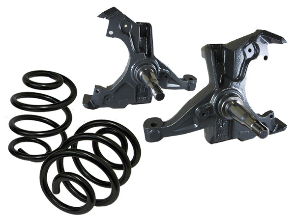 1971-72 Chevy C10 Deluxe Lowering Kit - Spindles - Coil Spring