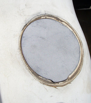 1947-54 Chevy Truck and GMC Truck Fuel Neck Filler Patch Panel view 3