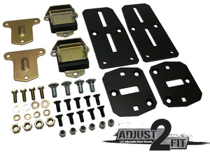Adjustable Chevy LS Engine Adapter Kit with Poly Urethane Mounts view 2