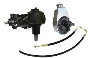 1958-64 Chevy Impala Power Steering Conversion, 605 Gear Box view 1