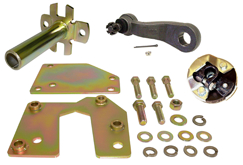 1960-66 Chevy and GMC Truck Power Steering Conversion Bracket Kit - Deluxe