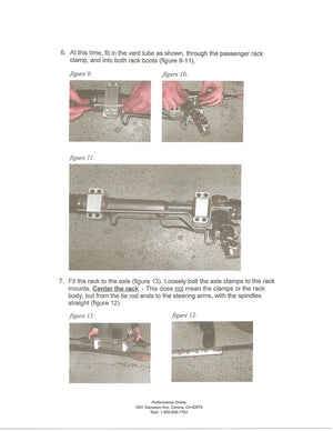 1957-64 Ford F100 Power Steering Rack and Pinion Kit view 5