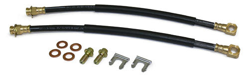 Disc Brake Hose Set, Rear, Rubber