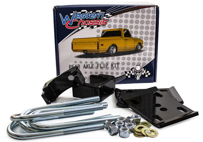 1967-72 Chevy C20 and GMC C25 Truck Rear Flip Kit, 6" drop