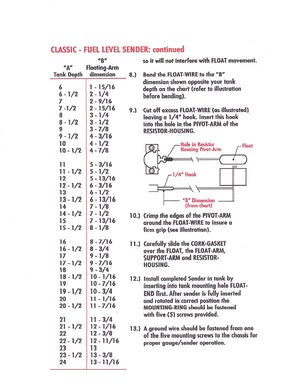 1947-59 Chevy Truck Fuel Tank Installation Kit (OHM 0-90) view 4