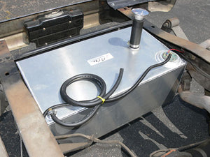 1973-87 Chevy Truck and GMC Truck C10, C15, Aluminum Fuel Tank, 19 Gallon, Bed Fill view 2