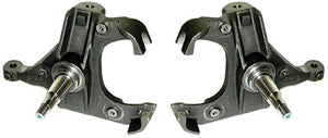 1971-91 Chevy and GMC C20, C30 C35 Truck, 2.5" Drop Spindle Set (Bolt on Calipers) view 1