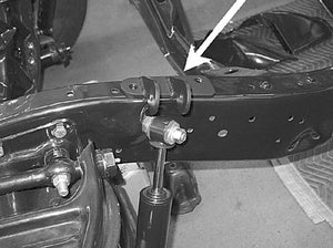 1963-72 Chevy and GMC Truck Shock Mount Kit, Front view 2