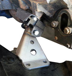 1955-1957 Chevy Belair V-8 Motor Mount Bracket Set, Side Mount view 2