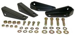 1963-72 Chevy C10, C20 Truck Shock Relocation Kit, Rear Coil Spring