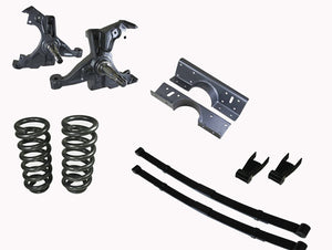 1988-98 Chevy-GMC C1500 Extended Cab Deluxe Lowering Kit - 4" Front / 6" Rear view 4