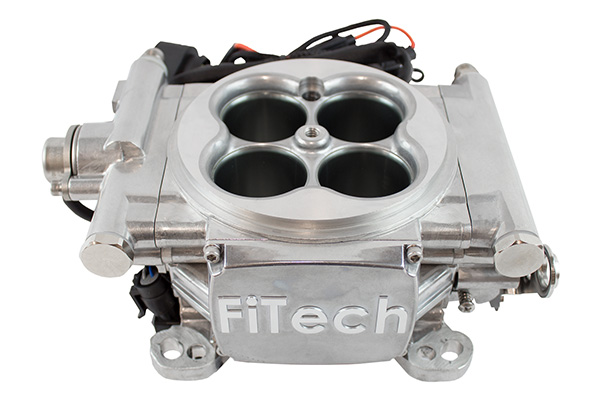 FiTech Go EFI Fuel Injection System, 600HP, Bright Aluminum