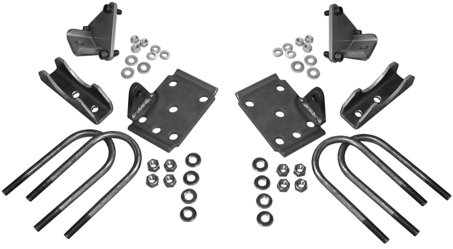 1949-54 Chevy Belair Rear End Conversion Kit with Shock Mounts