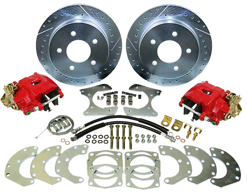 thumbnail image 2 of HD4x4Parts Dodge Dana 60 Rear Disc Brake Conversion Bracket Kit (Bare Steel) 2 of 6