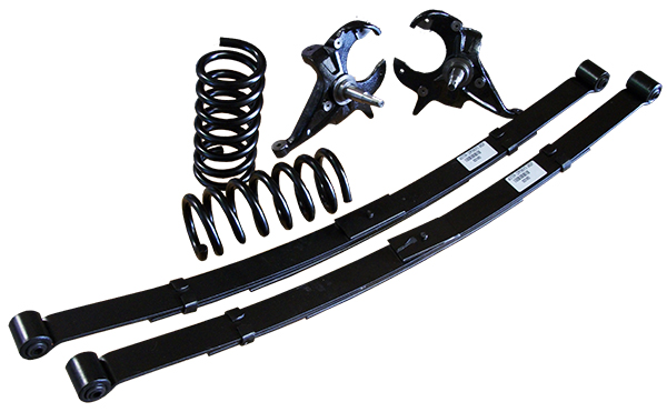 1992-1999 Chevy/GMC Suburban Deluxe Lowering Kit - 3"Front/4" Rear 