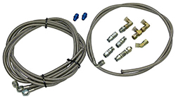 Hydropower Hose Kit, Braided Stainless Steel